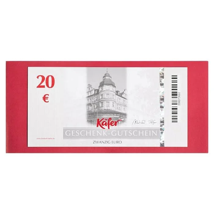 Käfer Gutschein 20,00 €