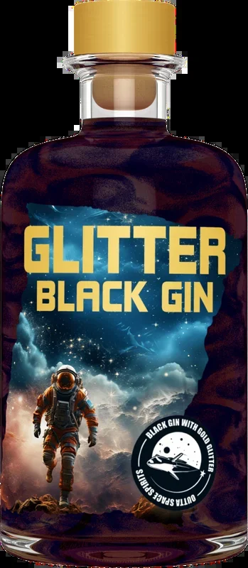 Kaltenthaler Glitter Black Gin – New Western Dry Gin