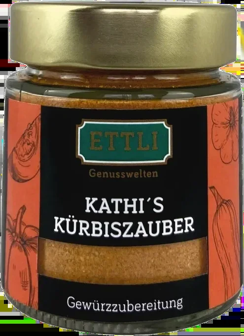 Kathi’s Kürbiszauber Gewürzzubereitung im Schraubglas