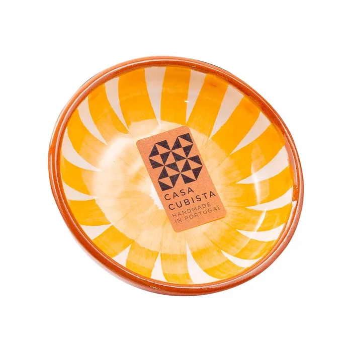 Keramikschale klein | ray tangerine