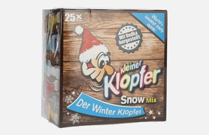 Kleiner Klopfer Snow Mix 17,4% Vol. 25×0,02l