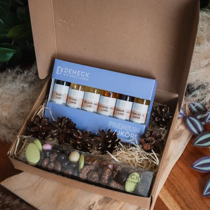 ? kleines Weihnachtsgeschenk| Mini-Likör Set & Schoko-Mix