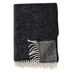 Klippan | Wolldecke Velvet | black