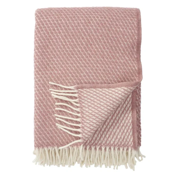 Klippan | Wolldecke Velvet | rose