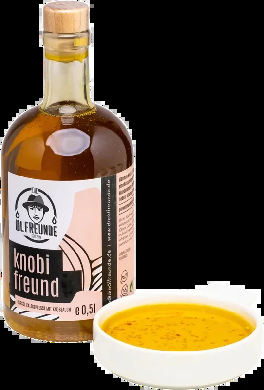Knobifreund – Rapsöl mit Knoblauch