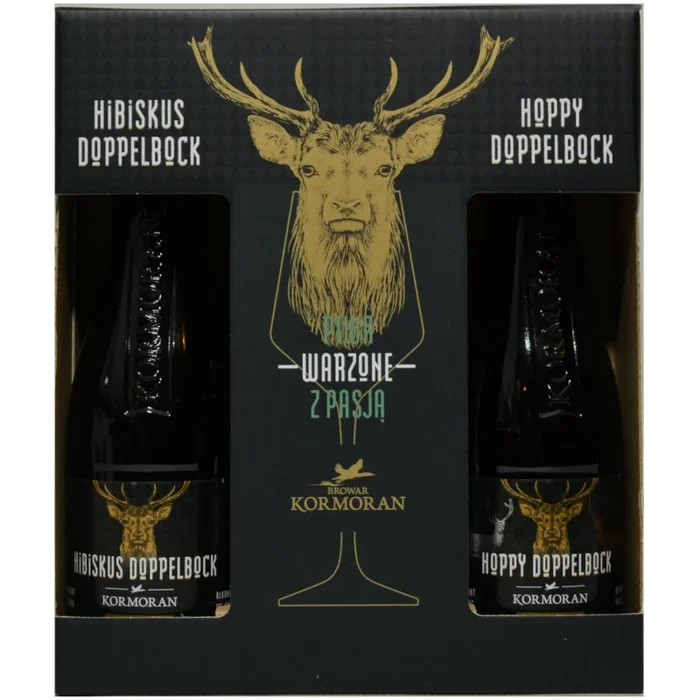Kormoran SET x2 + POKAL – Hibiscus Doppelbock & Hoppy Doppelbock