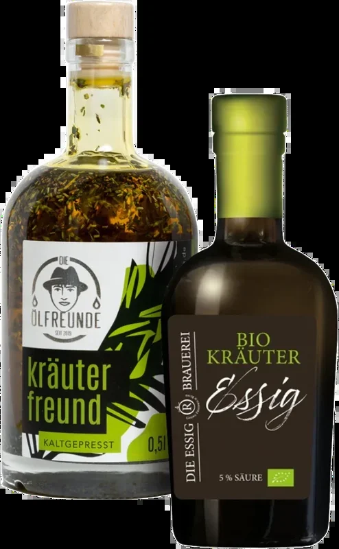 Kräuter Duo (1x Kräuteröl + 1x Kräuteressig)
