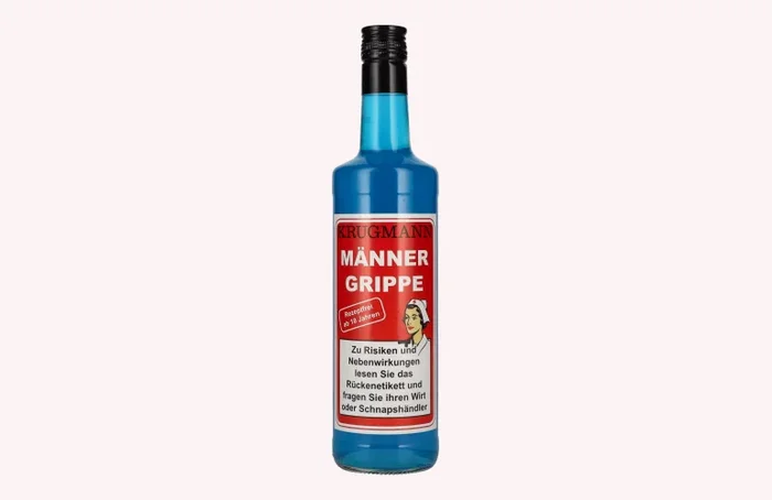 Krugmann MÄNNERGRIPPE Ice-Mint-Likör 15% Vol. 0,7l