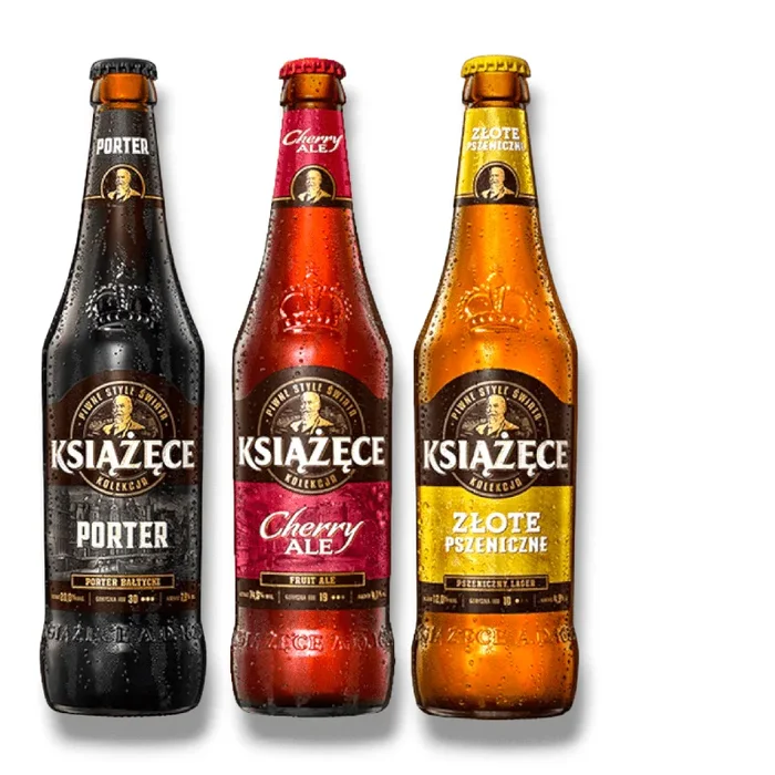 Książęce Mix – Baltic Porter, Cherry Ale & Ciemne Łagodne 0,5l