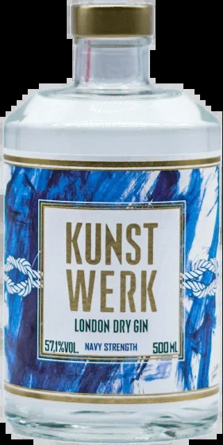 KUNSTWERK – London Dry Gin Navy Strength „GOLD“