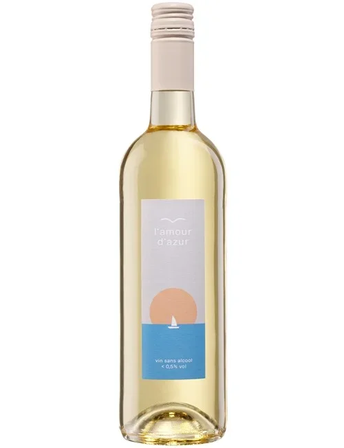 L´Amour d´Azur – alkohofreier Weißwein – 0,75l –