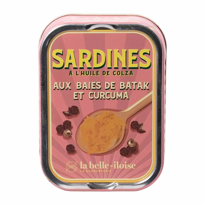 La Belle Iloise | Sardinen mit Batak Pfeffer & Kurkuma