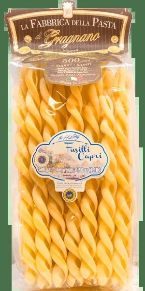 La Fabbrica della Pasta Pasta di Gragnano IGP Fusilli Capri 500g