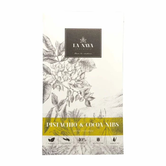 La Naya | Schokolade | Pistazien & Kakaonibs