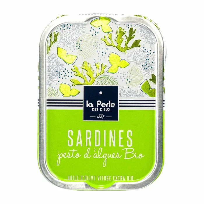 La Perle des Dieux | Sardinen mit Algen Pesto