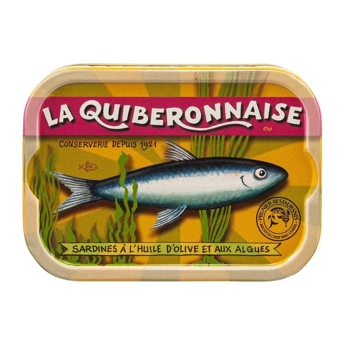 La Quiberonnaise | Jahrgangssardinen mit Algen