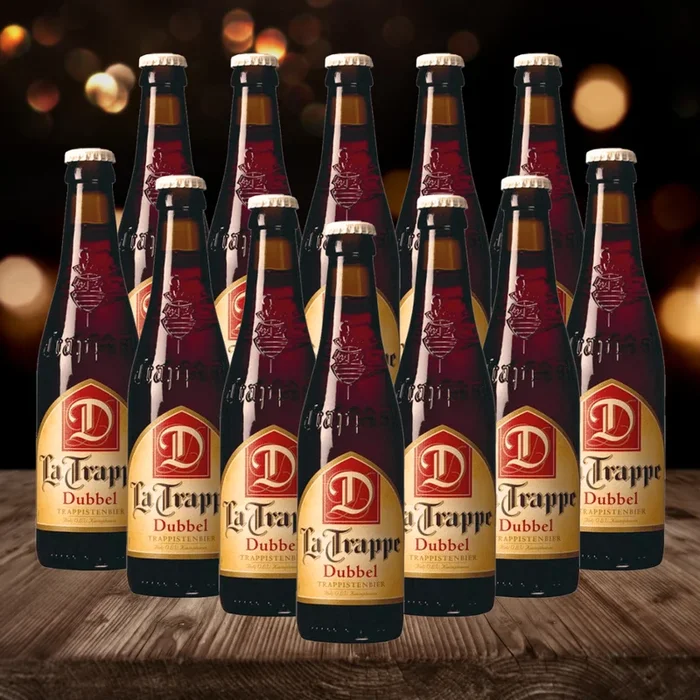 La Trappe Trappist Dutch Dubbel Beer – 7.0% ABV (12 Pack)