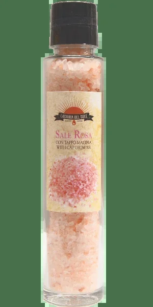 Lacrima del Sole Sale Rosa Rosarotes Salz (Mühle)