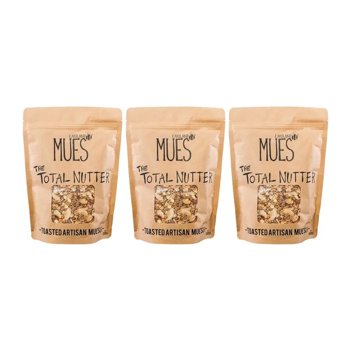 Lakeland Mues | The Total Nutter Müsli | 3er Pack