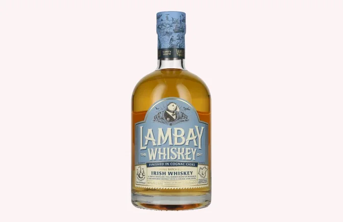 Lambay Whiskey Small Batch Blend Irish Whiskey Cognac Cask Finish 40% Vol. 0,7l