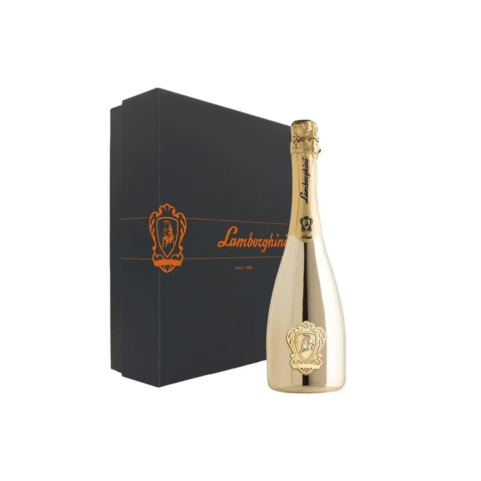 Lamborghini Brut Gold inkl. Geschenkbox mit 2 Gläsern