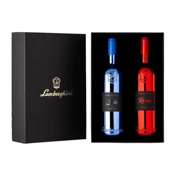 Lamborghini Luxe Collection Geschenkset Rosso & Blu