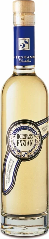 LANTENHAMMER Holzfass Enzian 40% Vol, 0,35 l