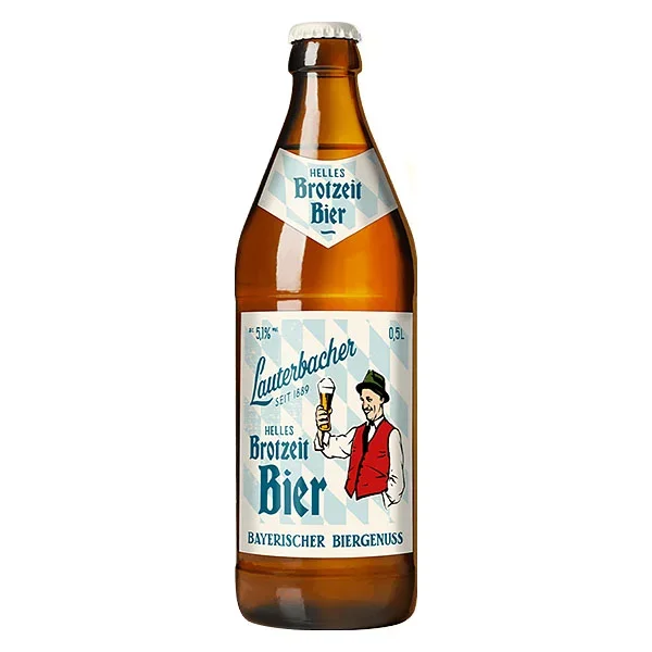 Lauterbacher Natur Helles Brotzeitbier 20×0,50L