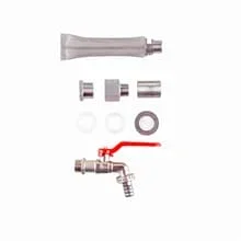 Läuterkerze KLEIN mit Montageset und Hahn