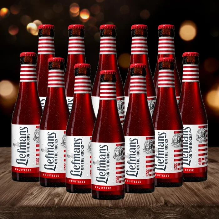 Liefmans Belgian On the Rocks Fruitesse Beer 250ml Bottles – 4.20% ABV (12 Pack)