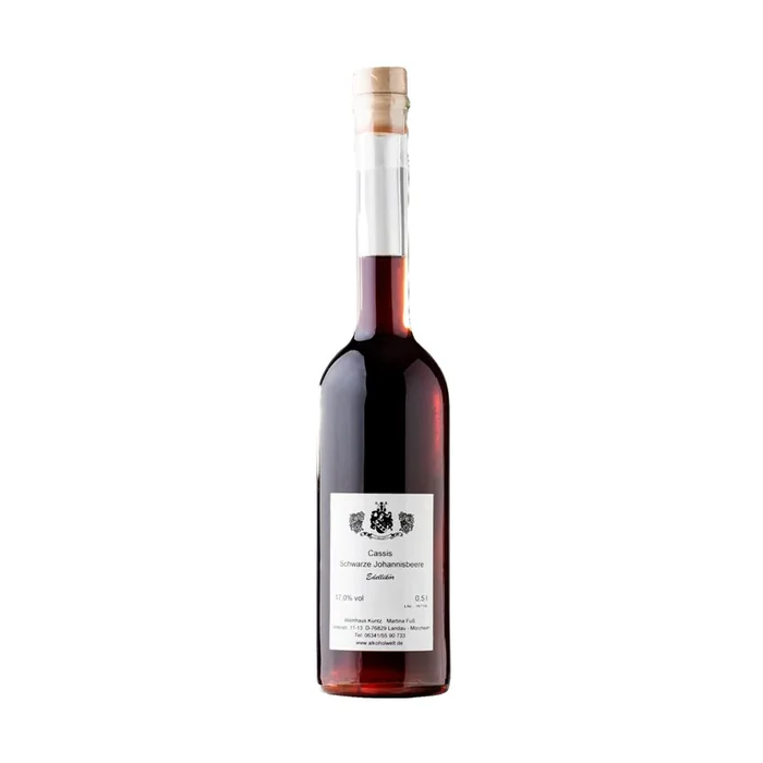 Likör Set Fruchtig-Rot (2×0,5l Cassis & Herzblut Likör, für Cocktails & pur