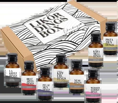 Likördings Box – 8 Liköre
