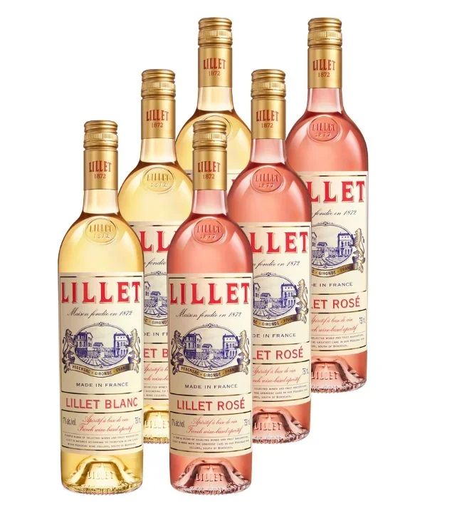 Lillet 6er Set – Blanc & Rose