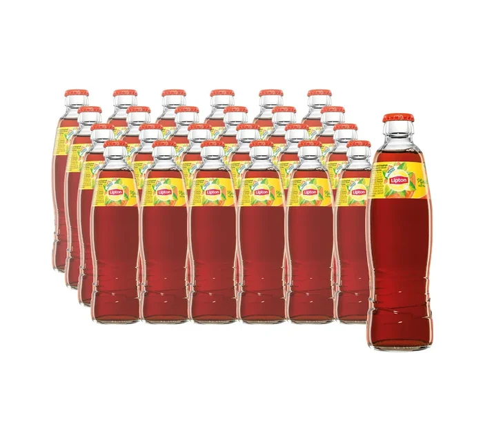 Lipton Peach Iced Tea 33cl confezione da 24 – fresco, fruttato e analcolico