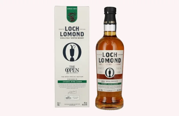 Loch Lomond THE OPEN SPECIAL EDITION Chianti Wine Casks Single Malt 2025 46% Vol. 0,7l in Geschenkbox