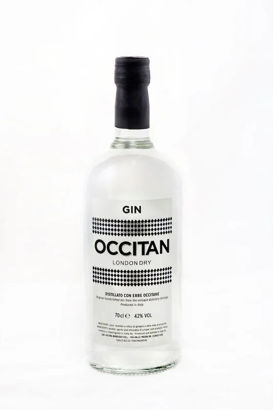 London Dry Gin „Occitan“ von Bordiga. 0,7 l, 42 % vol.