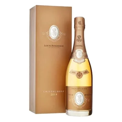 Louis Roederer Cristal Rosé mit Geschenksverpackung 2014 75cl