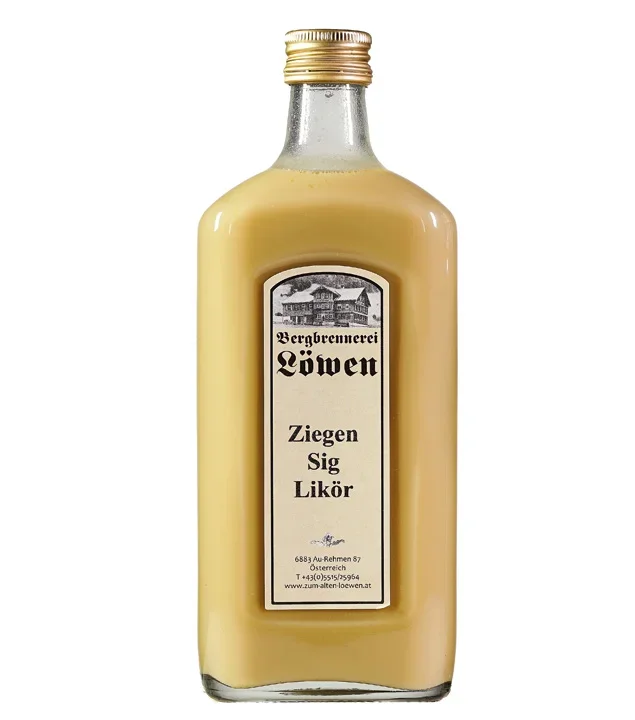 Löwen Ziegen Sig Likör