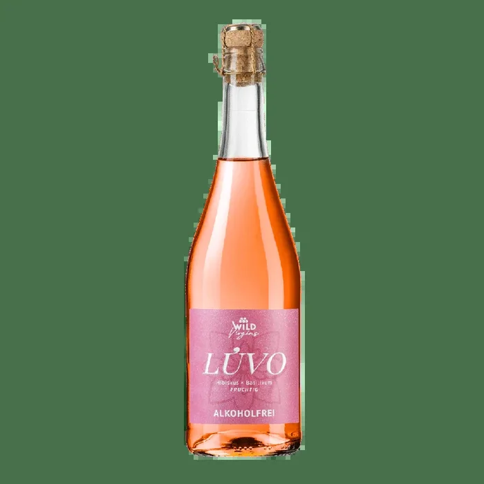 LÚVO Hibiskus x Basilikum – Alkoholfrei