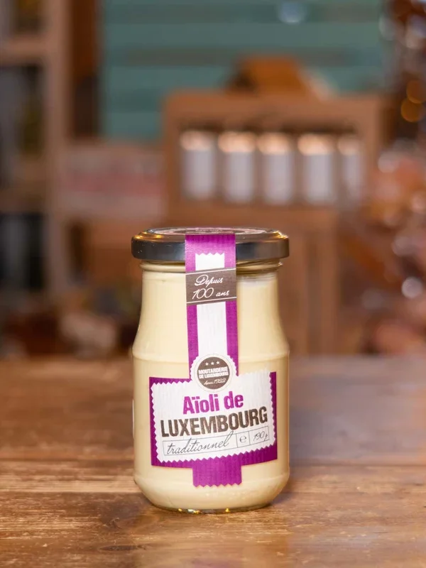 Luxemburgische Aioli Knoblauch Sauce