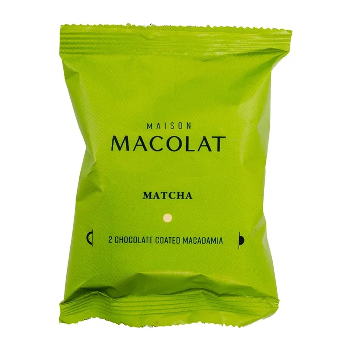 Macolat | Matcha | Macadamia Nüsse | 2 St