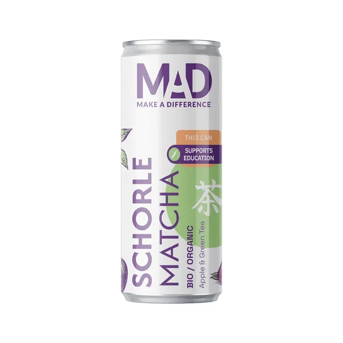 MAD Matcha Schorle Sport & Wellnessgetränk 33cl 24-Pack