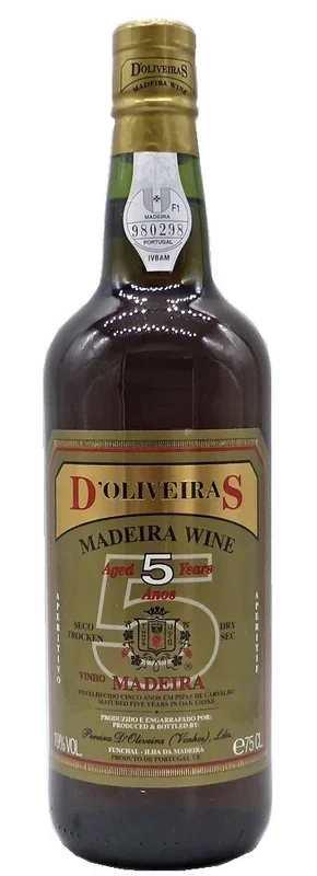 Madeirawein, 5 Jahre alt, trocken