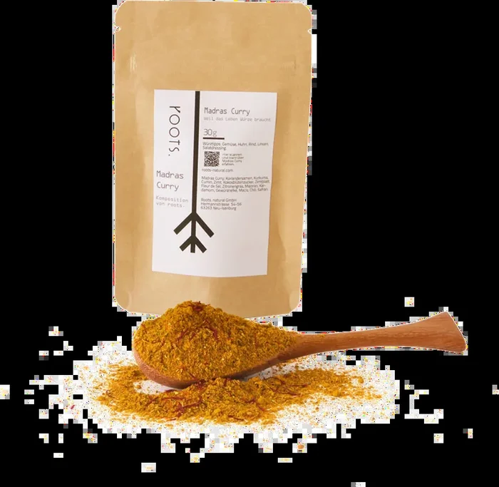 Madras Curry Gewürzmischung Nachfüllpack