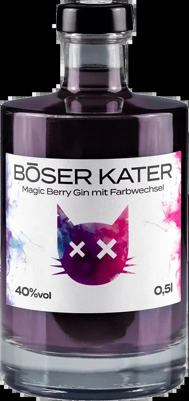 Magic Berry Gin with color change