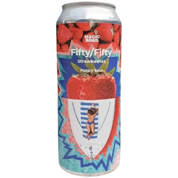 MAGIC ROAD FIFTY/FIFTY Erdbeergebäck sour