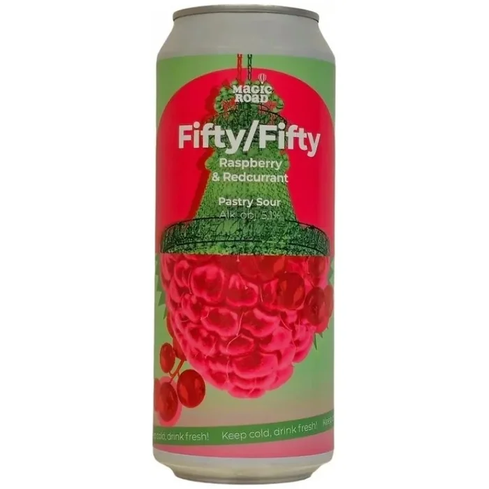 MAGIC ROAD FIFTY/FIFTY Raspberry Redcurrant pastry sour