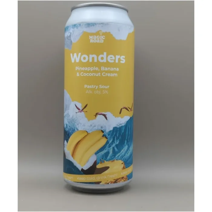 MAGIC ROAD WONDERS Pineapple & Banana & Coconut Cream