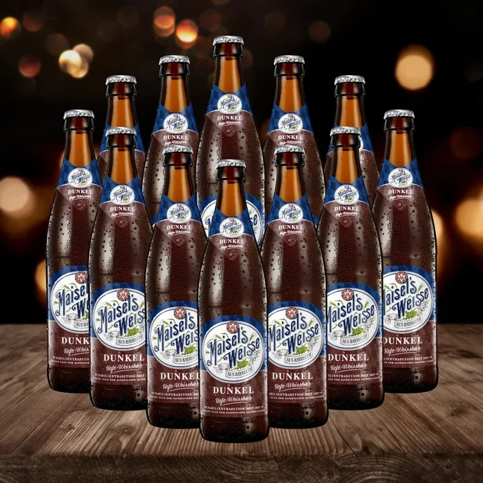 Maisels Weisse German Dunkel 500ml Bottles – 5.2% ABV (12 Pack)
