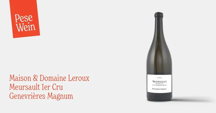 Maison & Domaine Leroux Meursault 1er Cru Genevrières Magnum 2022